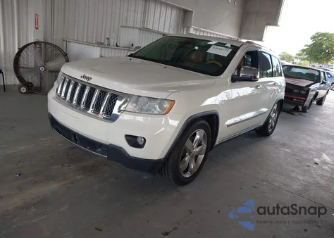 2012 Jeep Grand Cherokee Overland z USA, uszkodzony, nr VIN 1C4RJFCG7CC103175